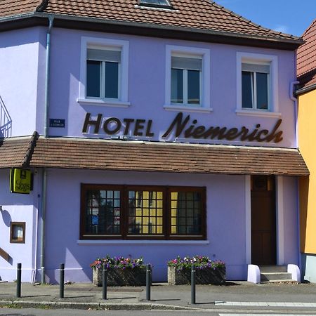 Hotel Restaurant Niemerich Pulversheim Eksteriør bilde