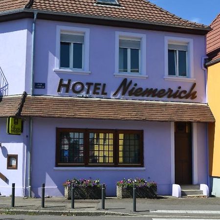 Hotel Restaurant Niemerich Pulversheim Eksteriør bilde