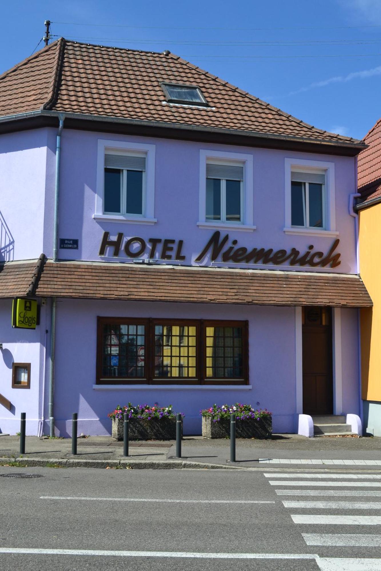 Hotel Restaurant Niemerich Pulversheim Eksteriør bilde