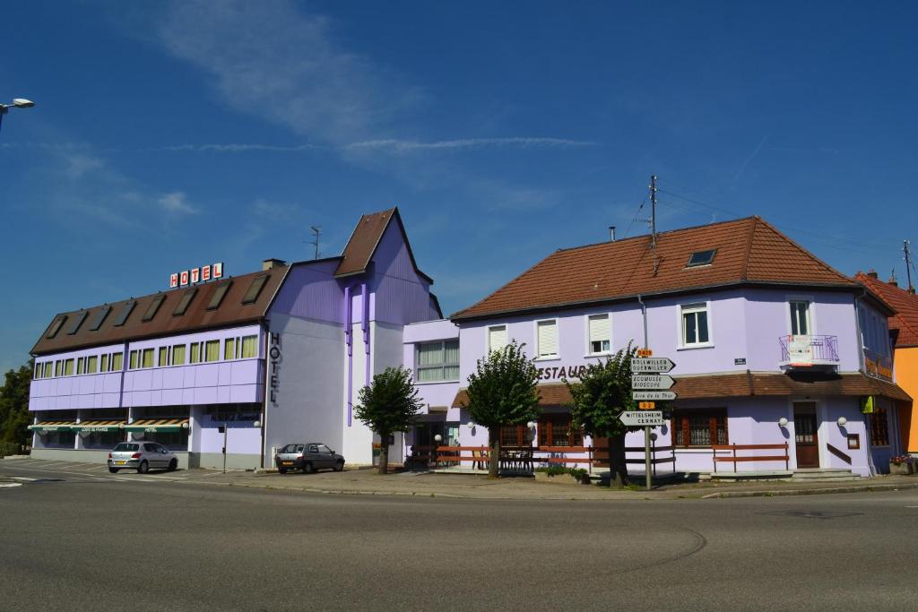 Hotel Restaurant Niemerich Pulversheim Eksteriør bilde